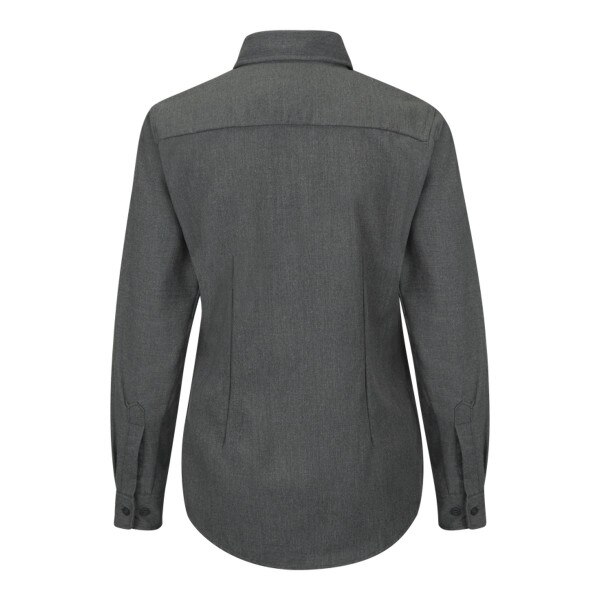 Bulwark iQ Series Comfort Woven Women's Lightweight Shirt in Gray